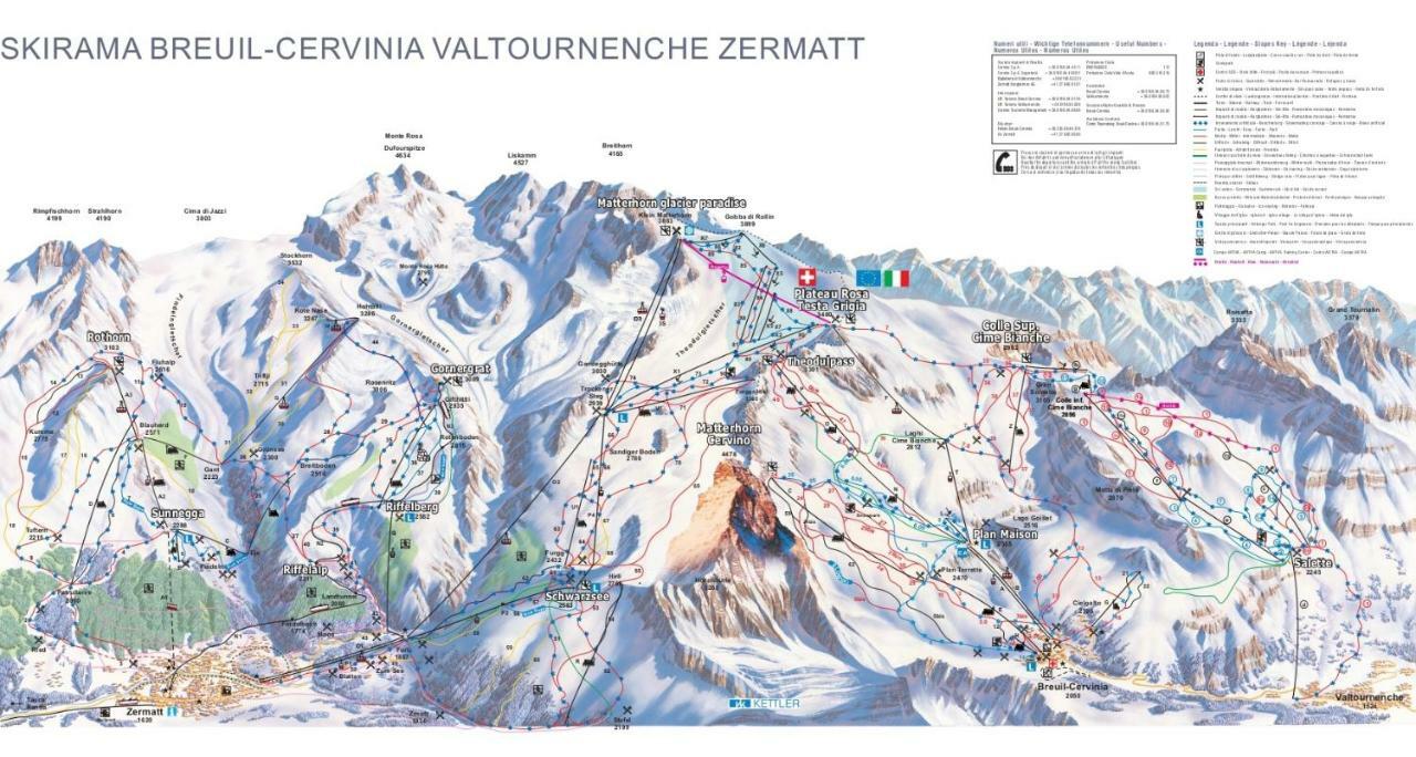 Hotel Meuble Meridiana Valtournenche Luaran gambar
